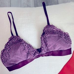 AERIE LACE TRIANGLE BRA